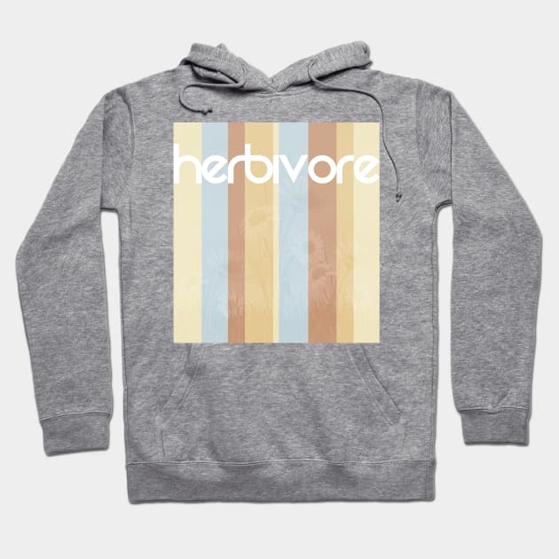 Herbivore Retro Lines Hoodie by StupidHead